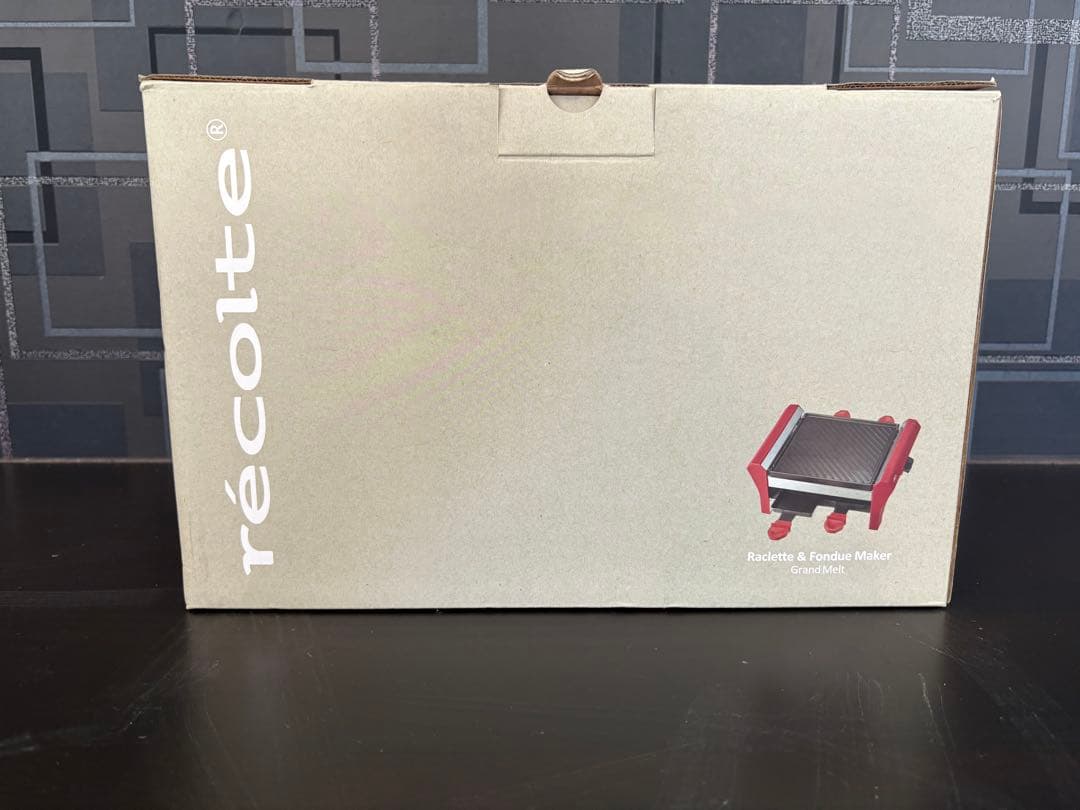 レコルトrecolte ラクレットフォンデュメーカー グランメルトホットプレート