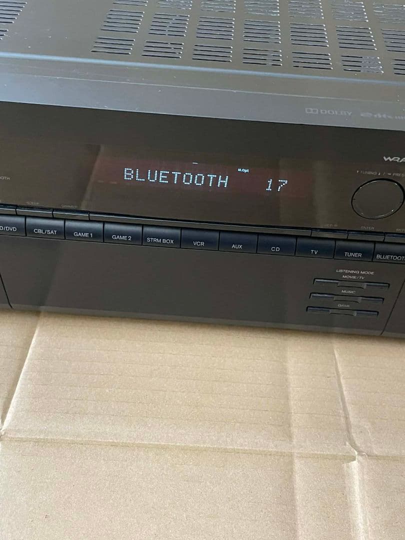 ONKYO TX-SR343 AVレシーバー 5.1ch Bluetooth