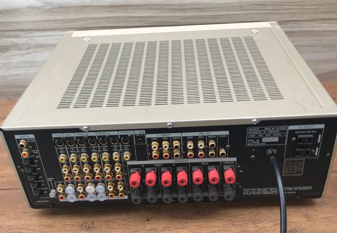 SONY ソニー　AVアンプ　TA-V55ES(F53)