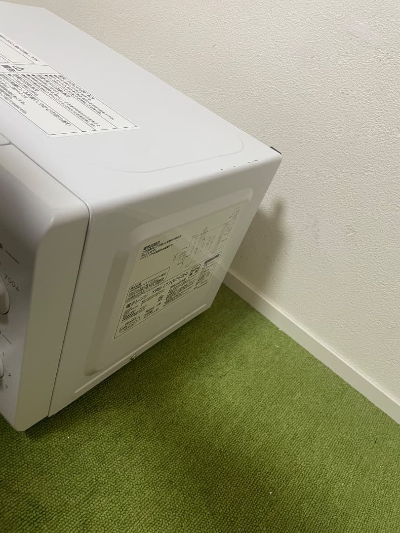 YAMAZEN 電子レンジ 50Hz 専用 2019年製 YRB-177