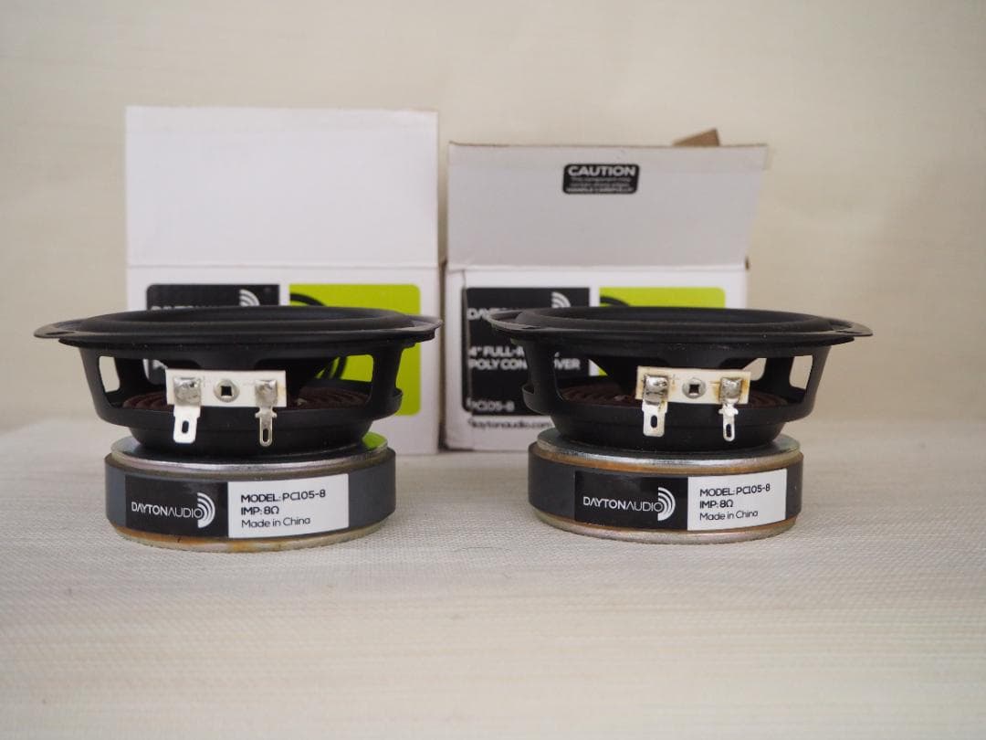 DAYTON AUDIO PC105-8 ペア 未使用品