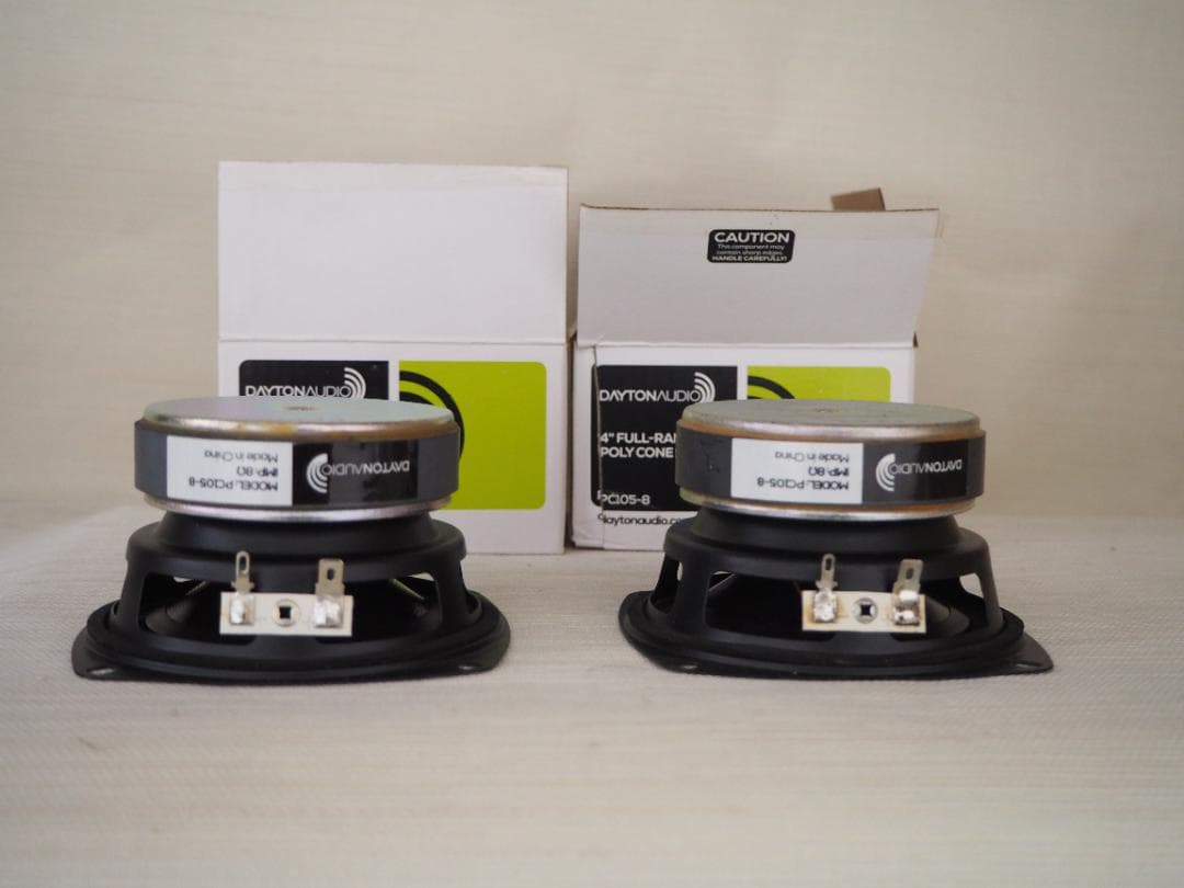 DAYTON AUDIO PC105-8 ペア 未使用品