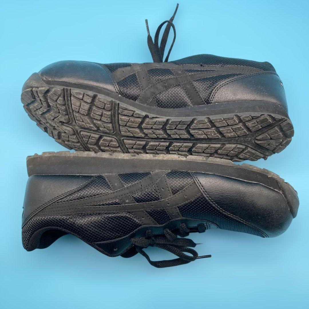 【美品】ASICS アシックスCRAFTSMAN安全靴27.0cm 黒