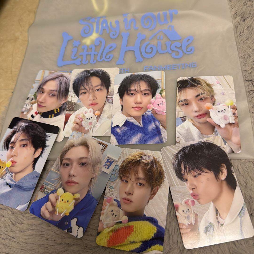 straykids fan meeting 4/5 入場特典8枚セット巾着付き