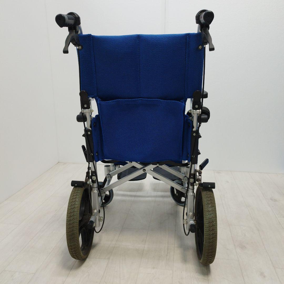 【引き取り】Care-Tec Japan 折り畳み式 介助用 車椅子 アルミ製