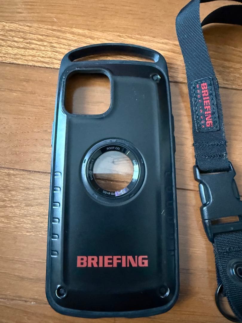 Root Co.×BRIFING iPhone12/12Pro用ケースストラップ