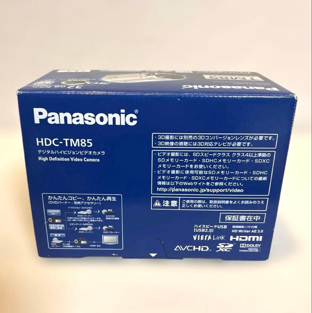 【付属品有】Panasonic パナソニックHDC-TM85 ビデオカメラ