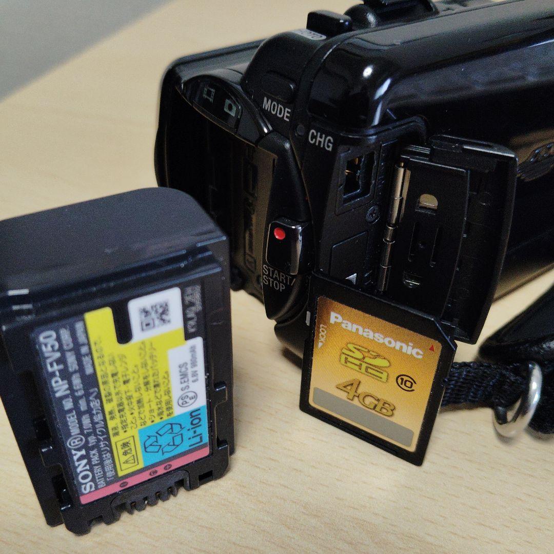 SONY Handycam HDR―XR150 SDカード4GB含む