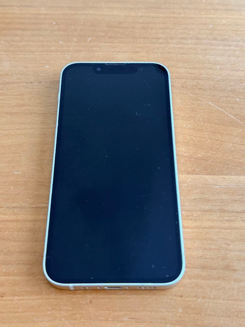 iPhone13mini ホワイト　スターライト　白　SIMフリー　中古品