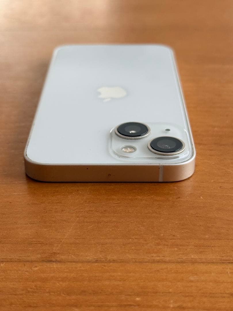 iPhone13mini ホワイト　スターライト　白　SIMフリー　中古品