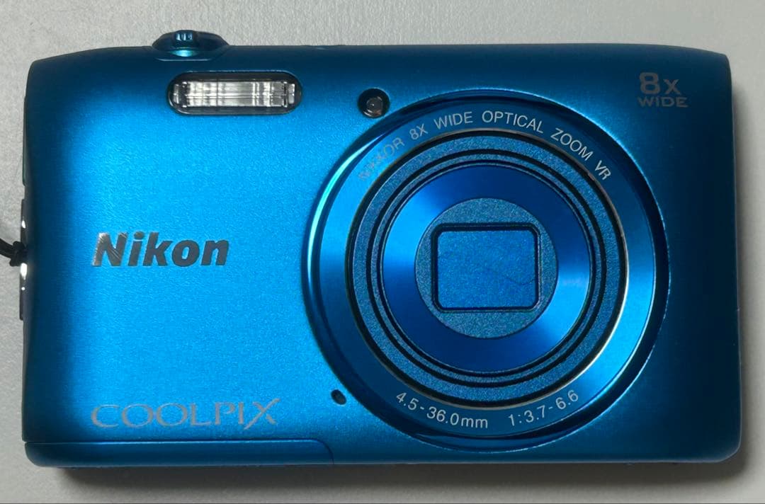 Nikon ニコン COOLPIX S3600 ブルー クールピクス　コンデジ