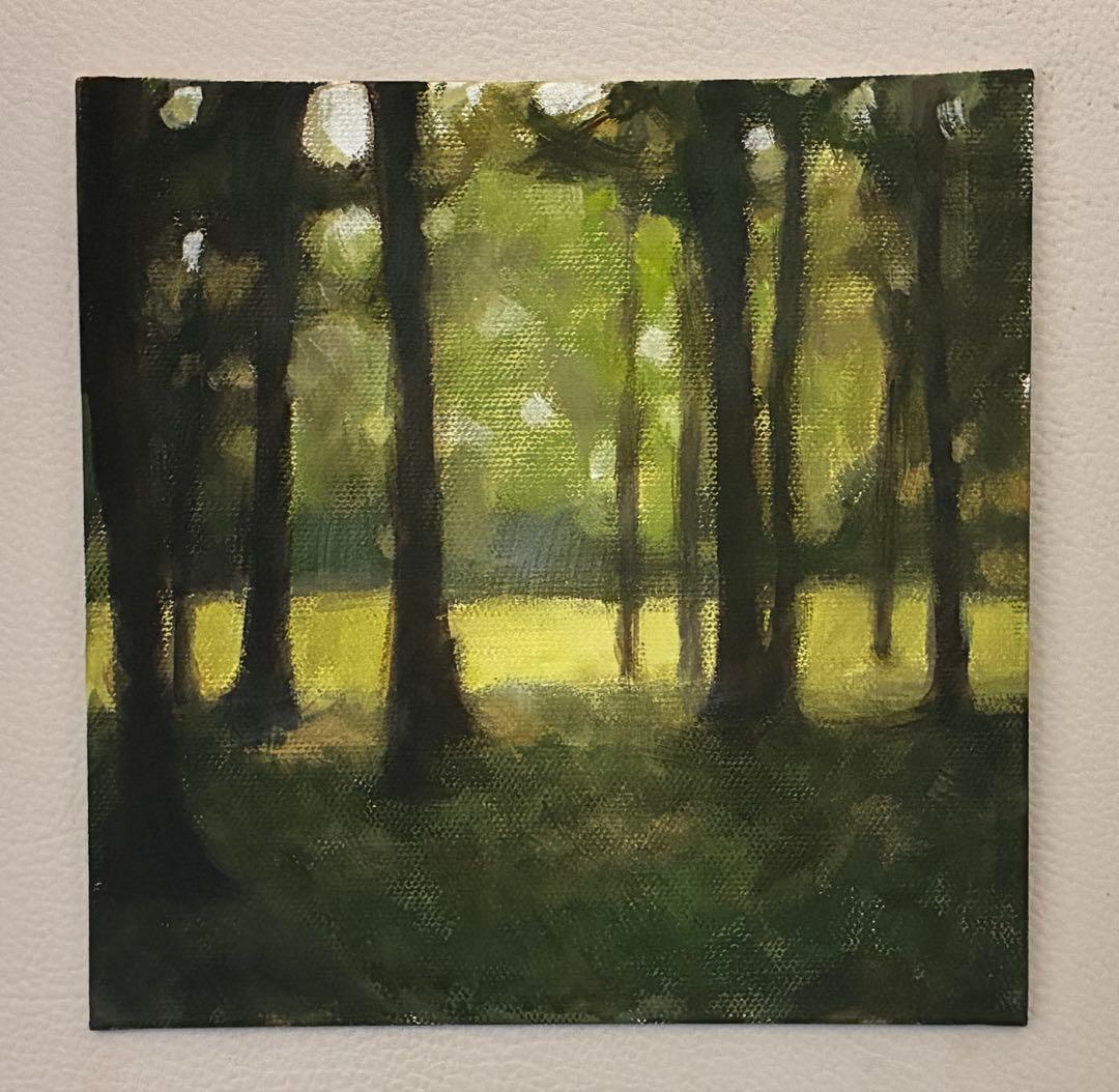 アクリル画　風景　1246