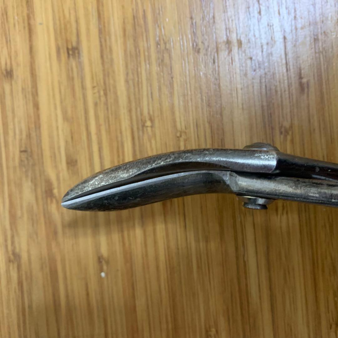 板金ハサミ 金切　鋏 盛光 柳刃 板金工具　MORIMITSU
