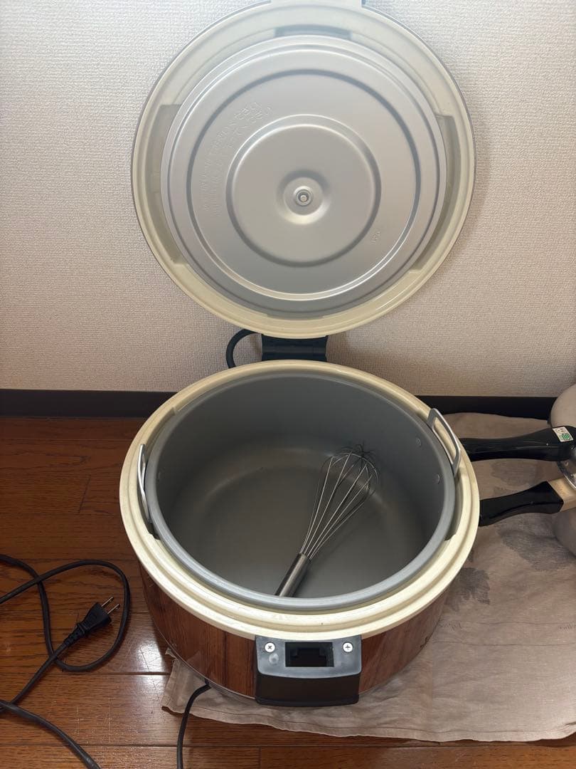 最終値引 Zojirushi 炊飯器 シルバー/ウッド調