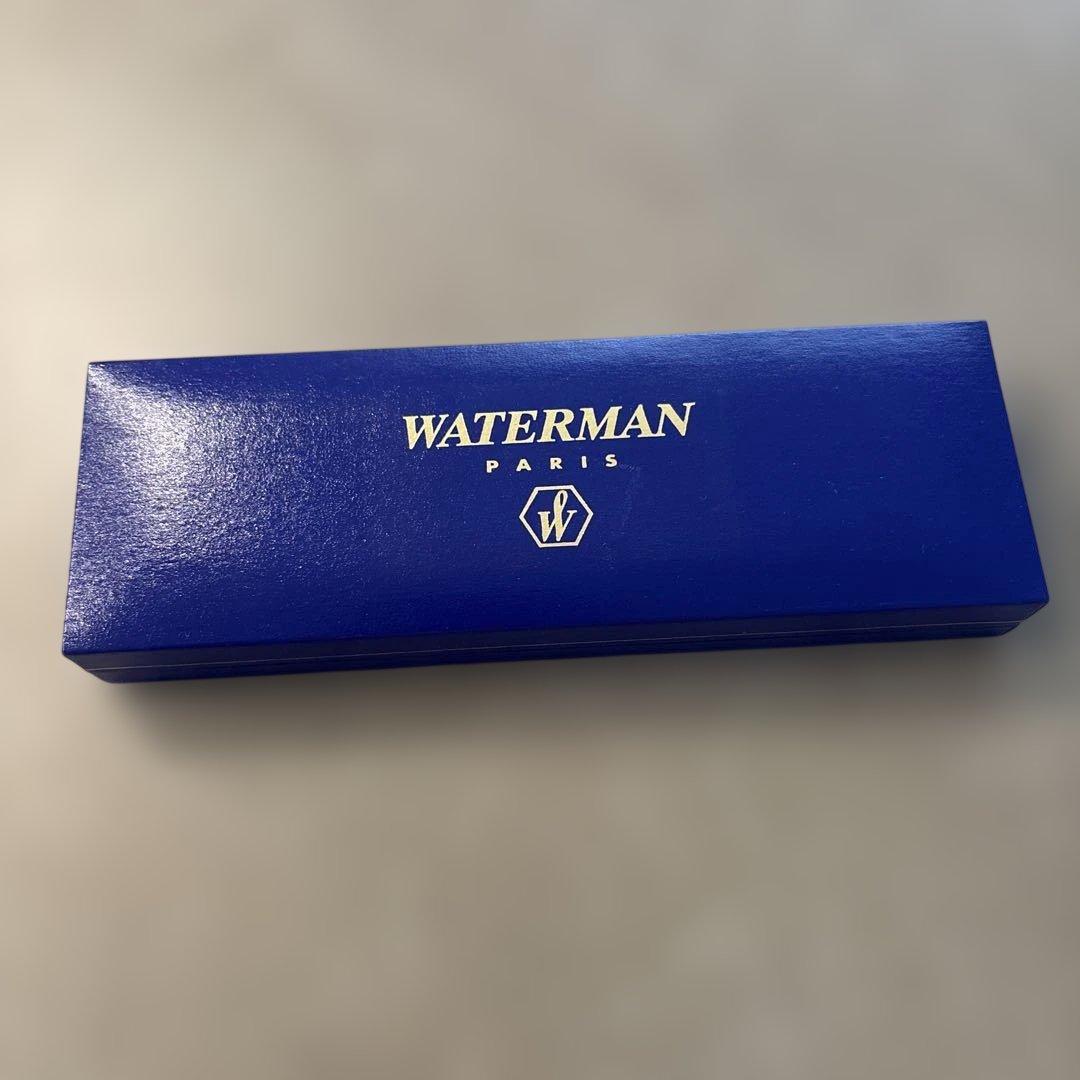 WATERMAN ウォーターマン 万年筆 ボルドー 箱付 インク付 美品