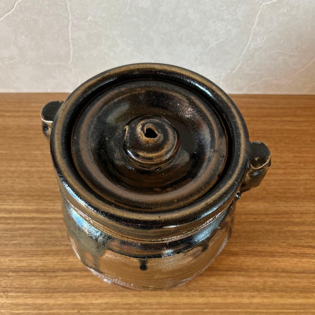 古瀬戸　水指　十三代　山口小左衛門　茶道具
