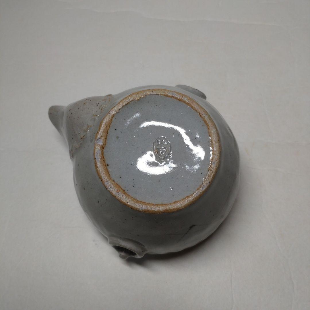 砥部焼 友澤波六造 手びねり 玉露 茶器揃 共箱