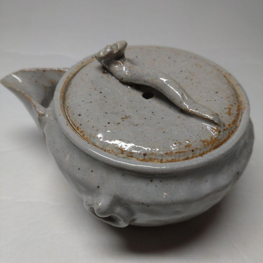 砥部焼 友澤波六造 手びねり 玉露 茶器揃 共箱