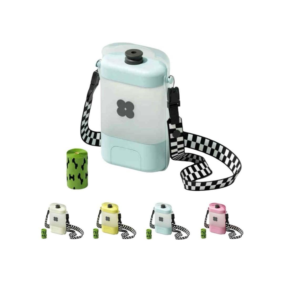 犬用 水飲み器 給水ペットボトル 散歩グッズ 給水器 水筒 食皿 おしっこシャ