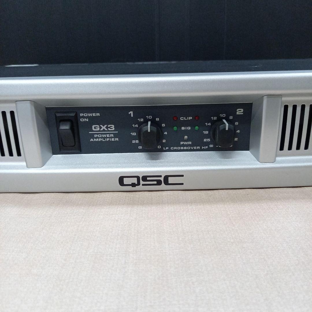 美品◎QSC パワーアンプ GX3 2Uラック②