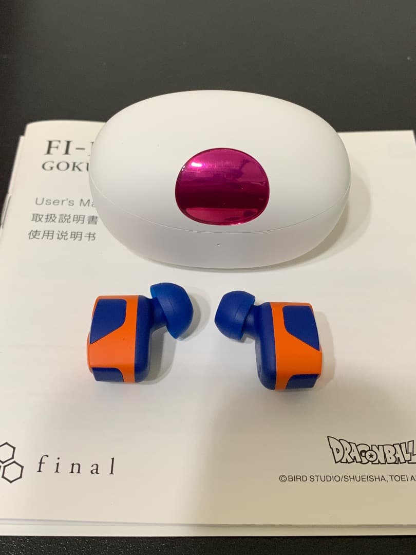 ドラゴンボールZ × final 完全ワイヤレスイヤホン 美品