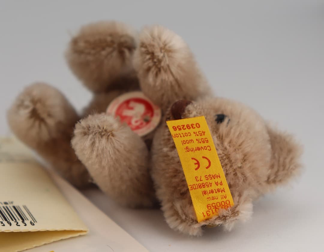 Steiff テディベア クラシック ベージュ 小さな約8cmのテディベア F