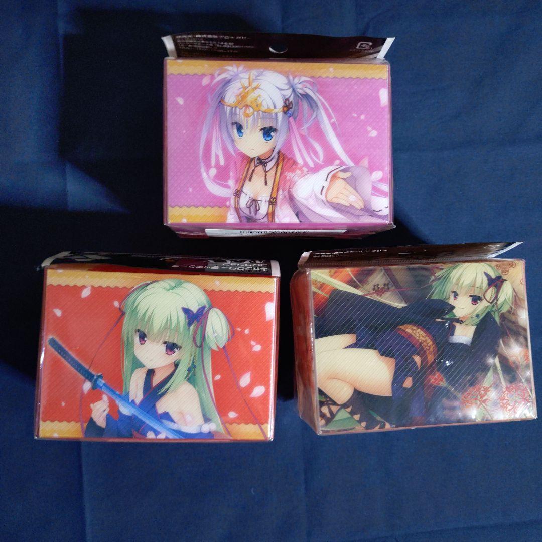 カードケース3点セット　ムラサメ　朝武芳乃　千恋*万花　ゆずソフト　ブロッコリー