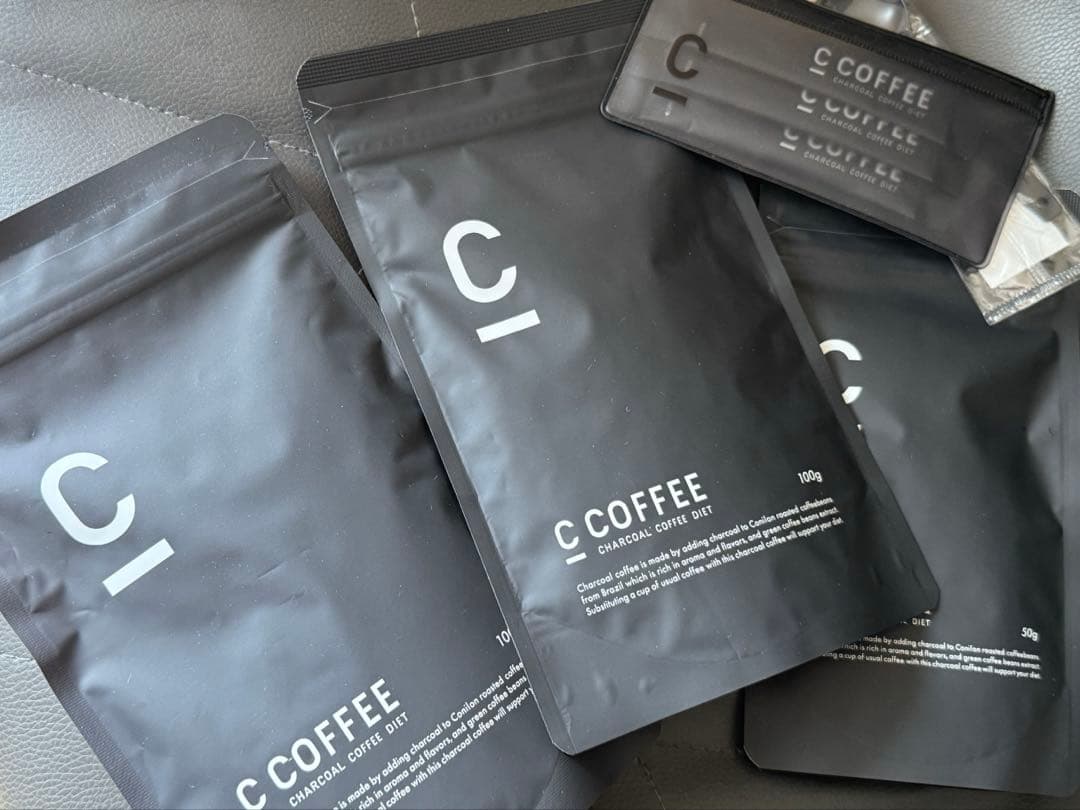 【未開封】CCOFFEEチャコールコーヒーダイエット　100g×2 50g×1
