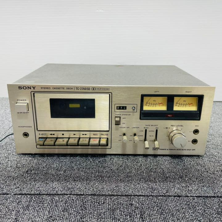 SONY カセットデッキ　TC-2350SD