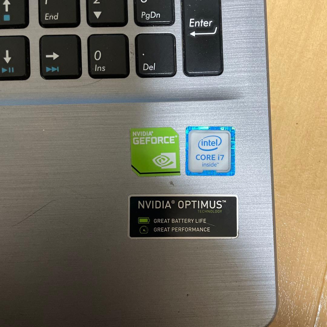 Diginnos ノートPC Intel Core i7 8gb HDD無し