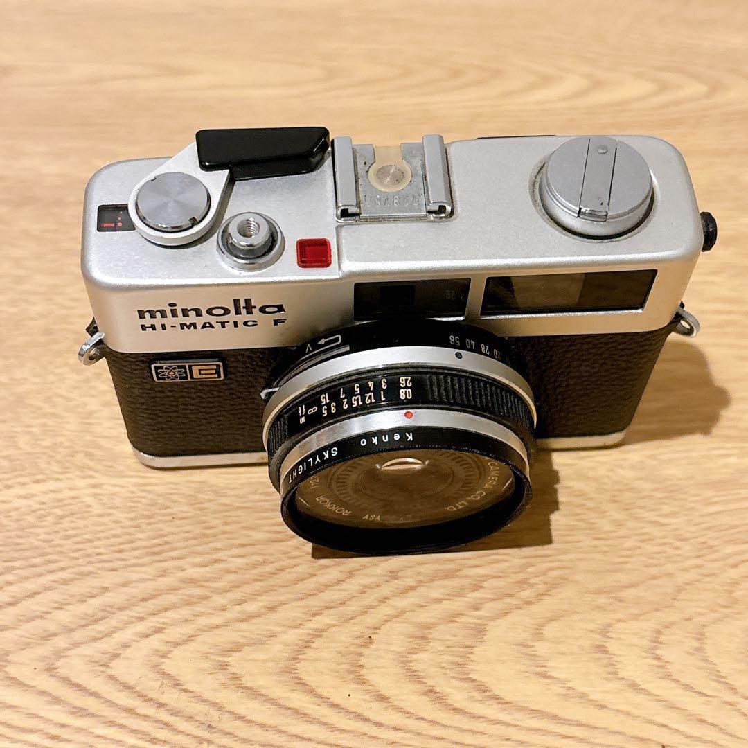 動作確認済み⭐️MINOLTA HI-MATIC F フィルムカメラ コンパクト