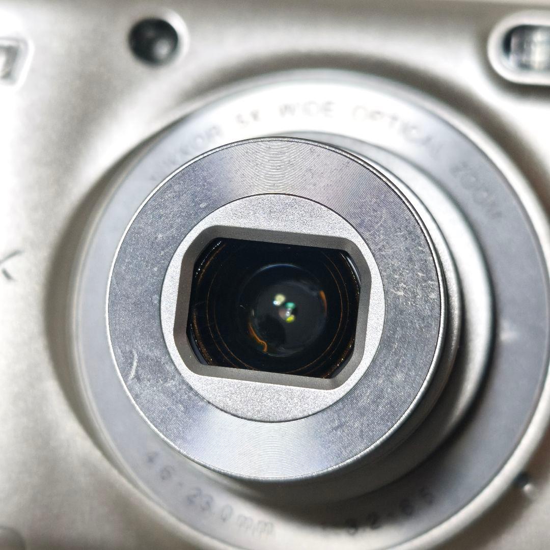 極美品✨ NIKON COOLPIX L28 シルバー 単3電池 デジカメ