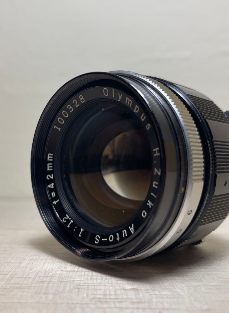 Olympus H.Zuiko Auto-S 1:1.2 f=42mm レンズ