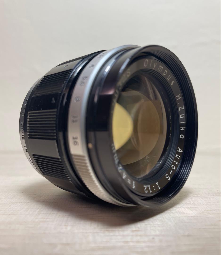 Olympus H.Zuiko Auto-S 1:1.2 f=42mm レンズ