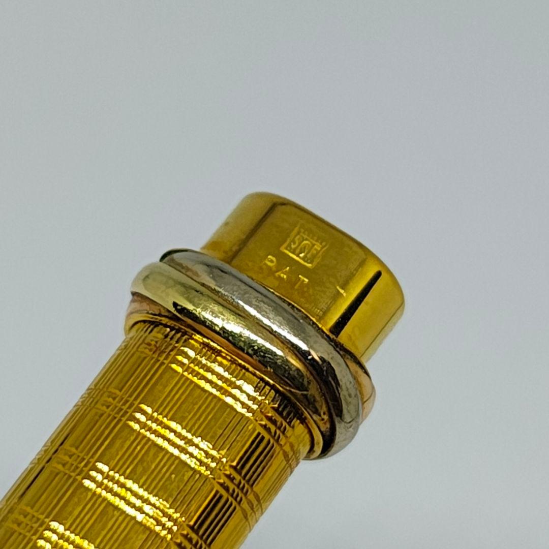 Cartier トリニティ・ドゥ・カルティエ ボールペン ゴールド キャップ式