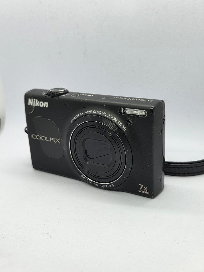 【スマホ転送OK】ニコン Nikon COOLPIX S6100 ブラック