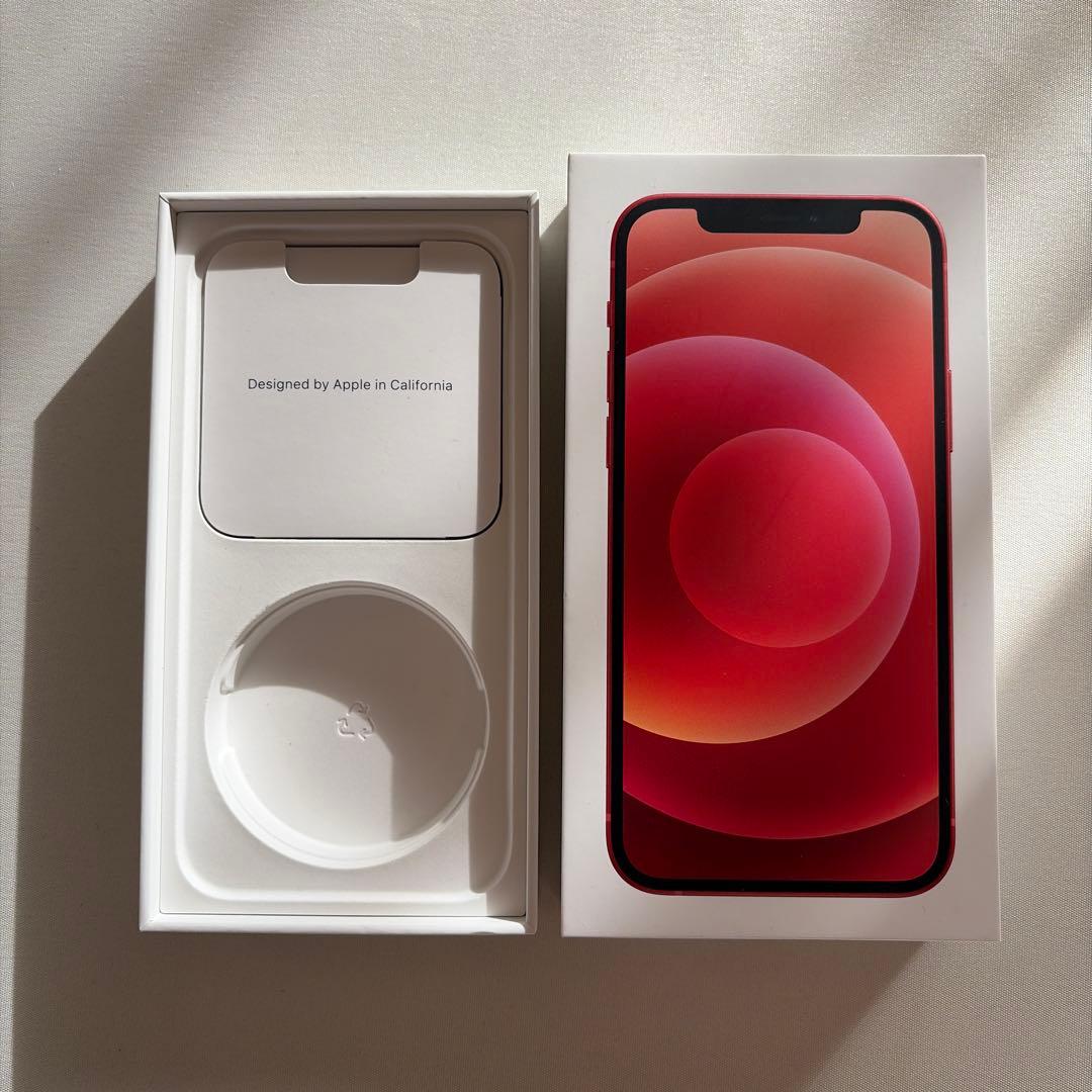 Apple iPhone 12 256GB本体(RED)