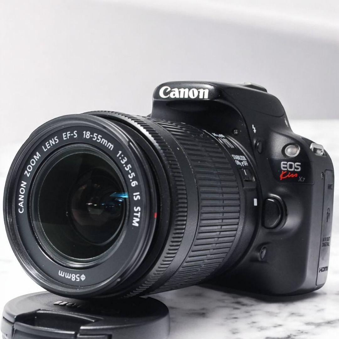 【決算セール】すぐ使える Canon Kiss X7一眼レフカメラ バッグ付き