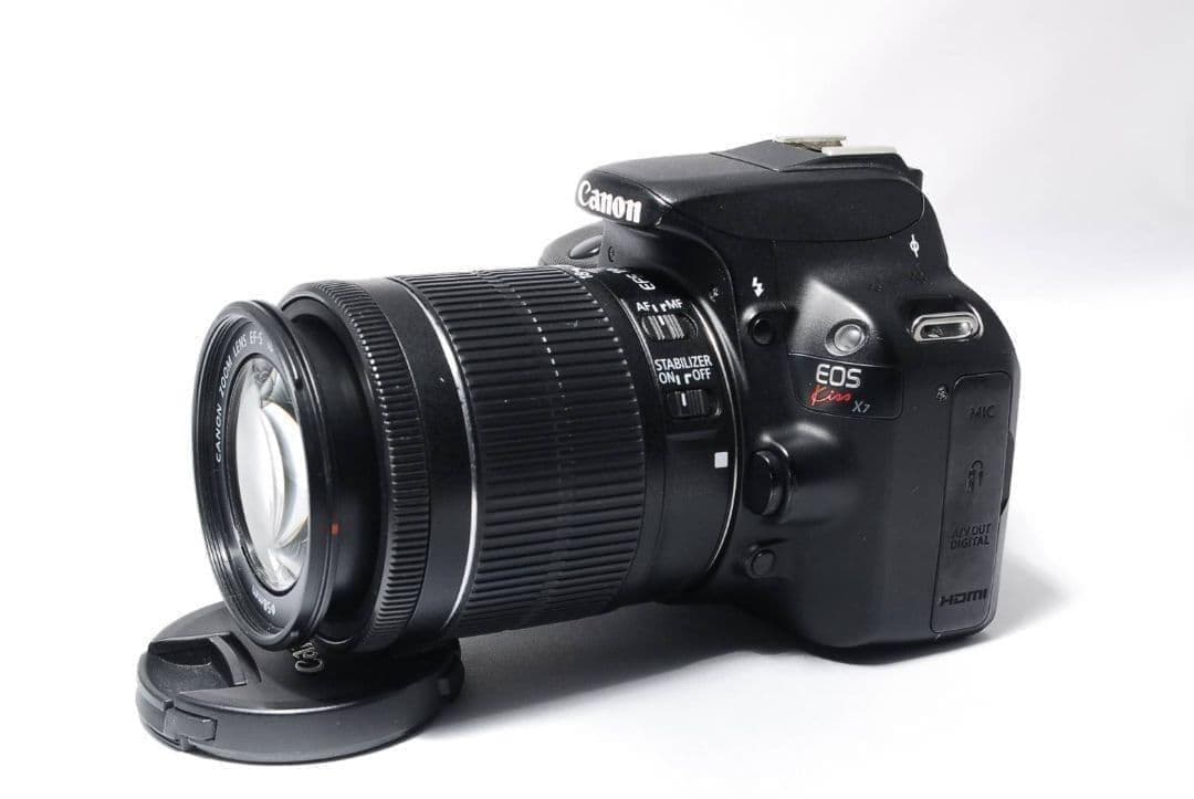 【決算セール】すぐ使える Canon Kiss X7一眼レフカメラ バッグ付き