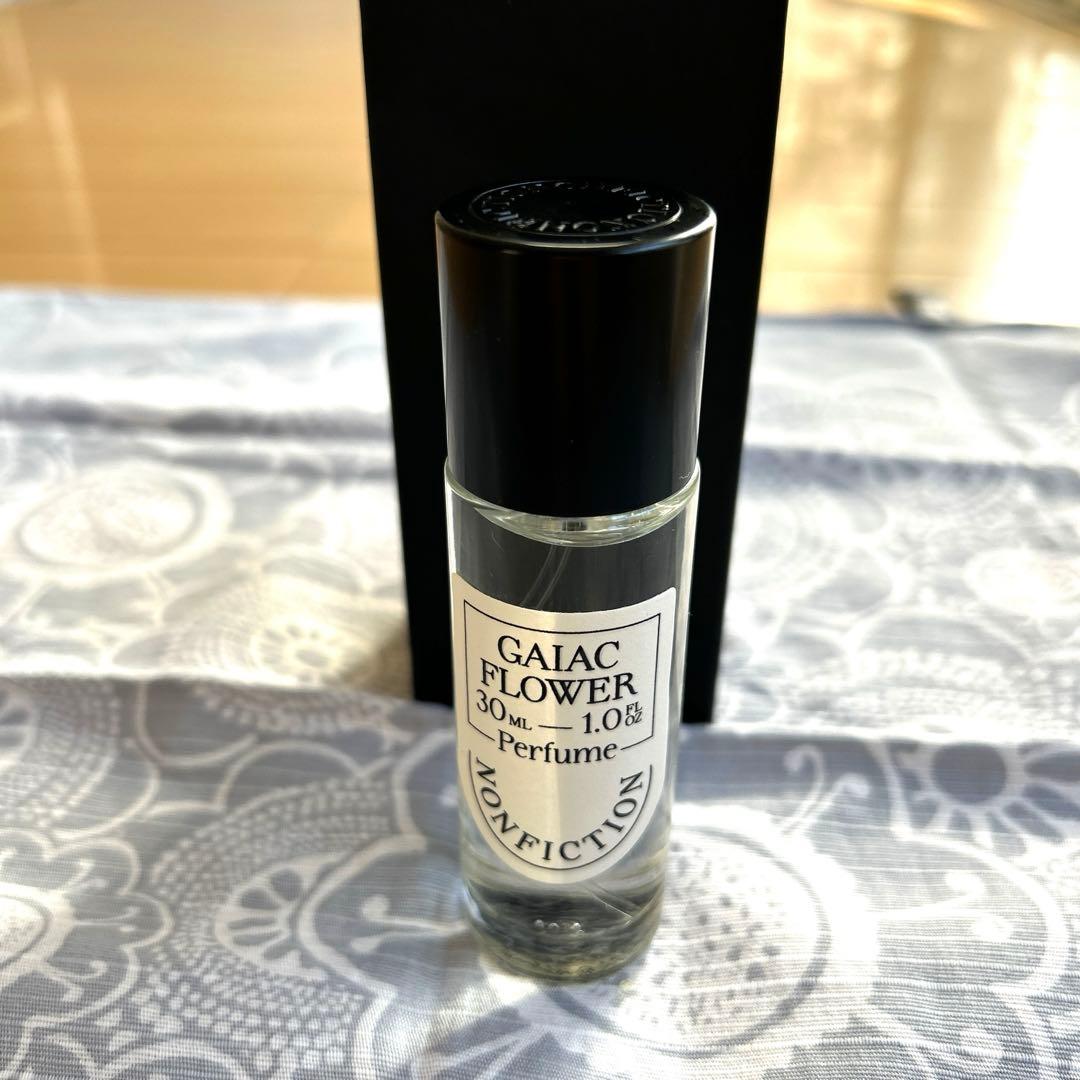 ノンフィクション　ガイアックフラワー　オードパルファム30ml 成分表示あり