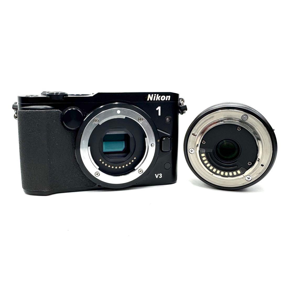 動作良好 NIKON 1 V3 10-30mm VR レンズキット ブラック