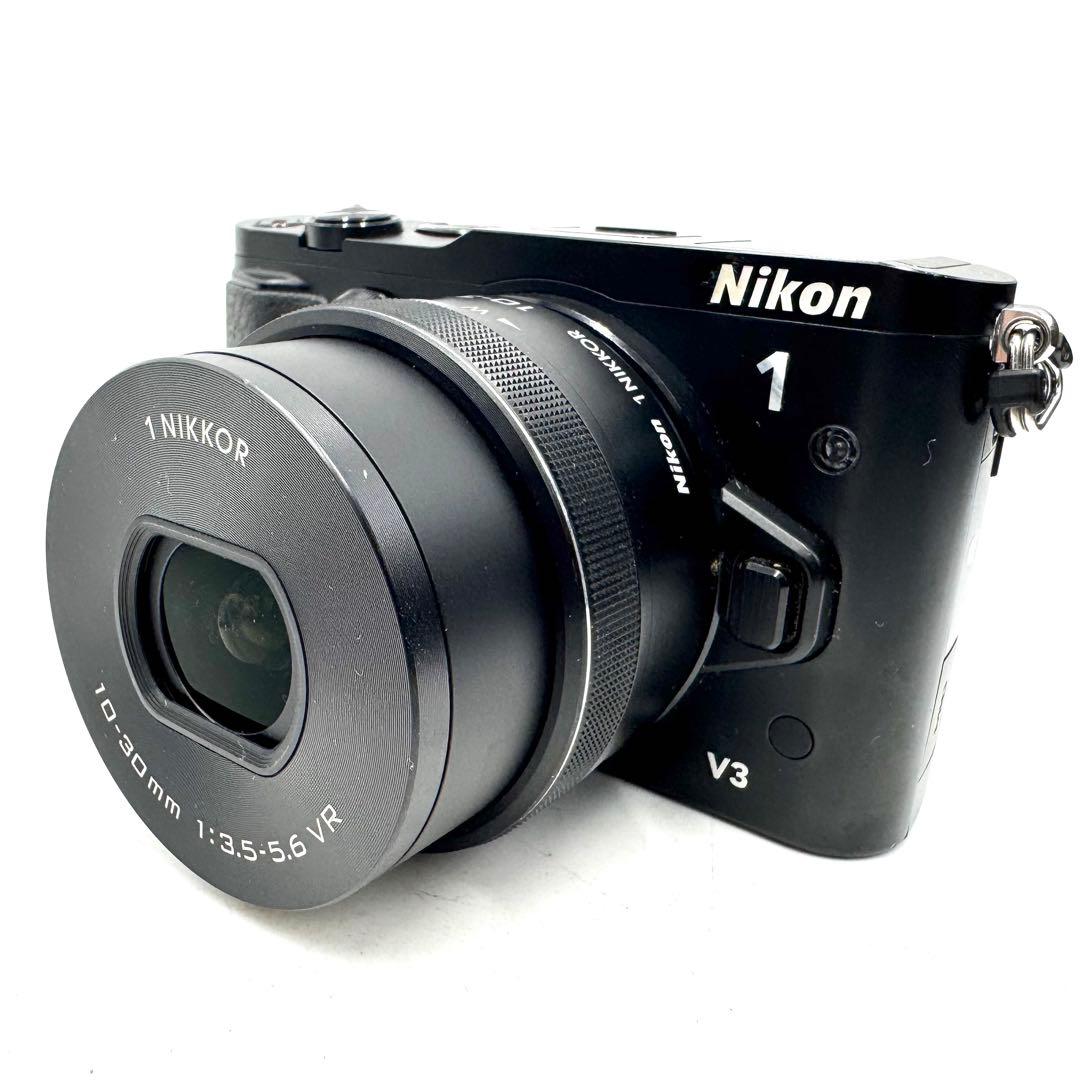 動作良好 NIKON 1 V3 10-30mm VR レンズキット ブラック