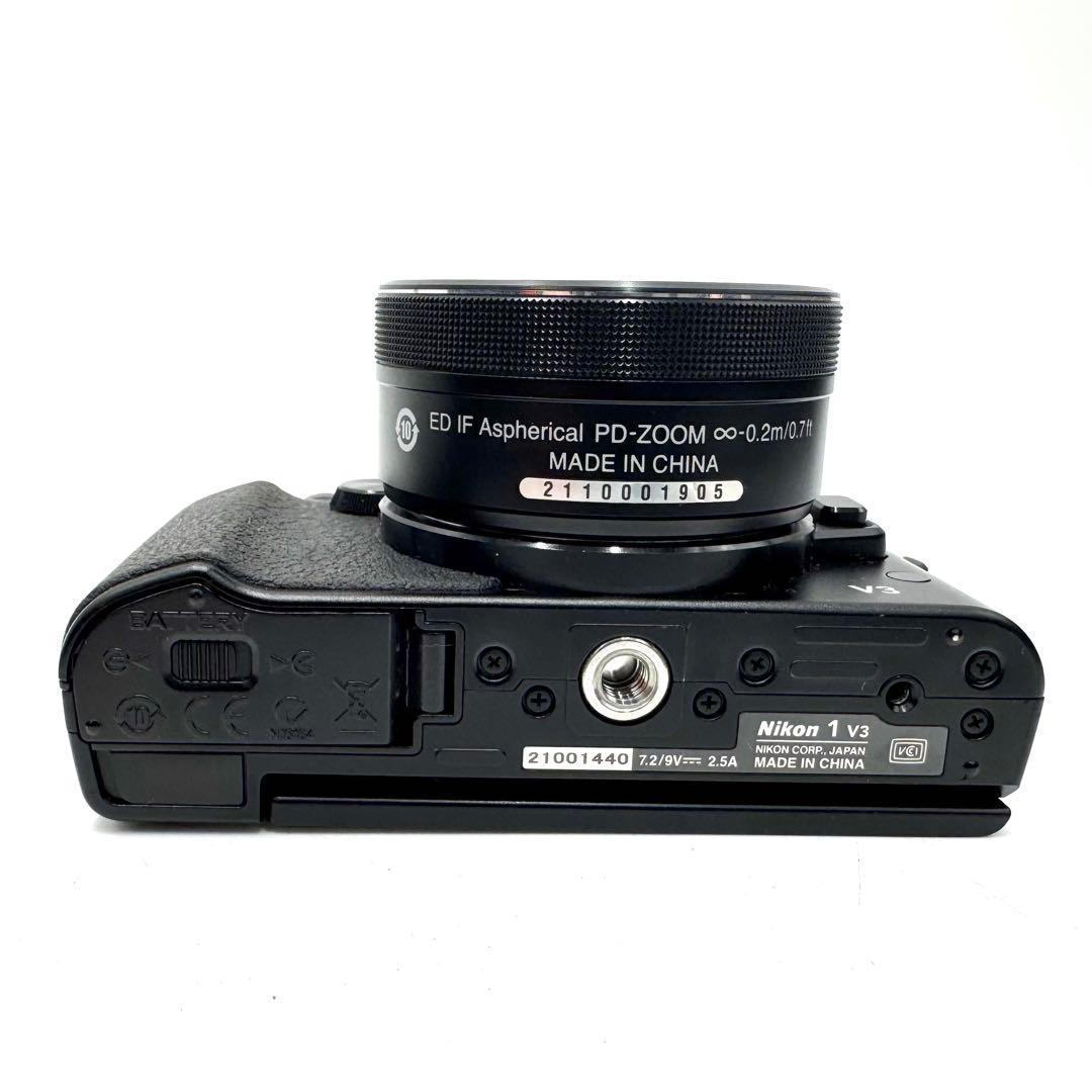 動作良好 NIKON 1 V3 10-30mm VR レンズキット ブラック