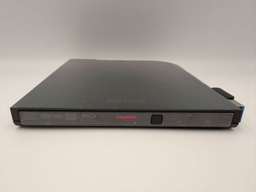 L【極美品】BUFFALO外付けブルーレイドライブBRXL-PTV6U3-BKB