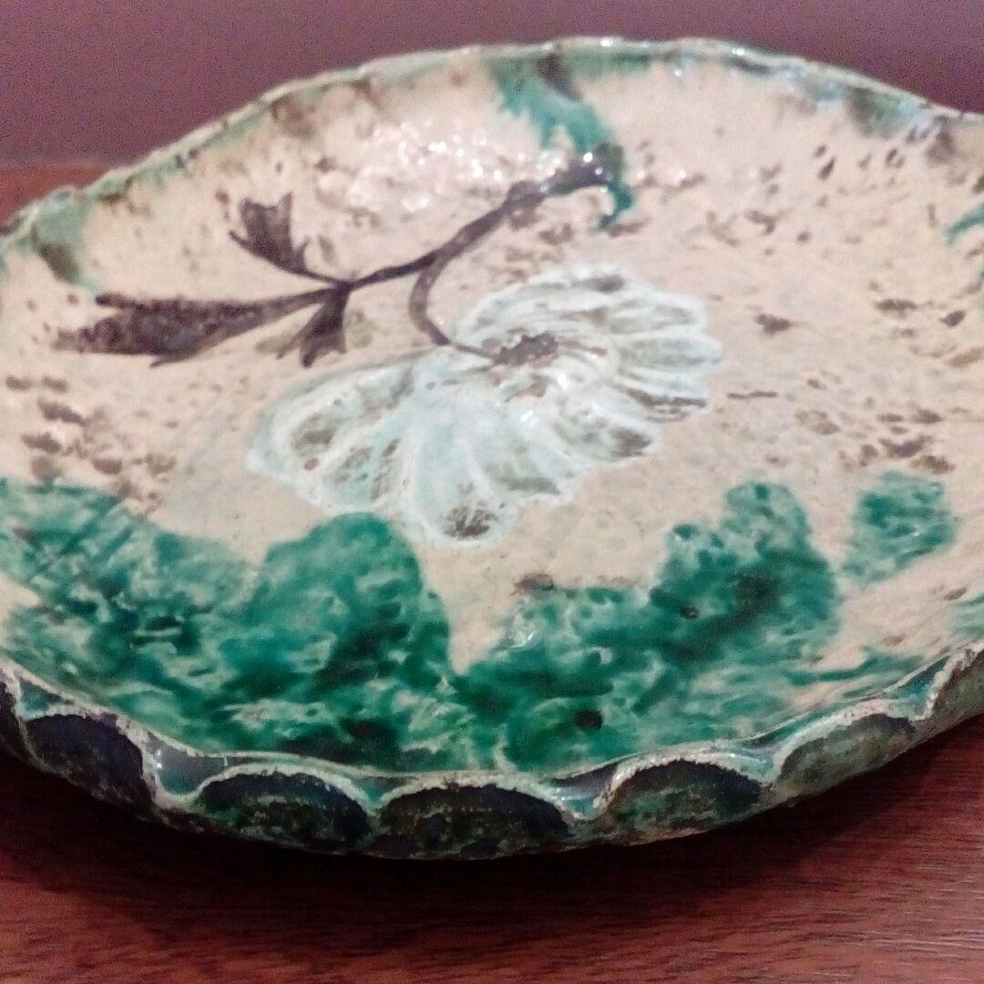 平賀源内焼江戸時代讃岐國稀少レア珍品御菓子鉢１９✕１６センチ所蔵保管品時代物