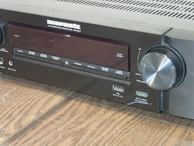 marantz　マランツ AVアンプ NR-1607 リモコン無し・アプリで便利