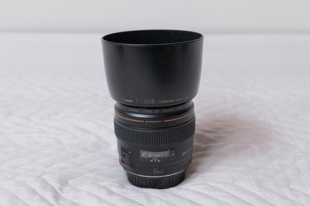 Canon EF 85mm F1.8 USM（単焦点レンズ中望遠）