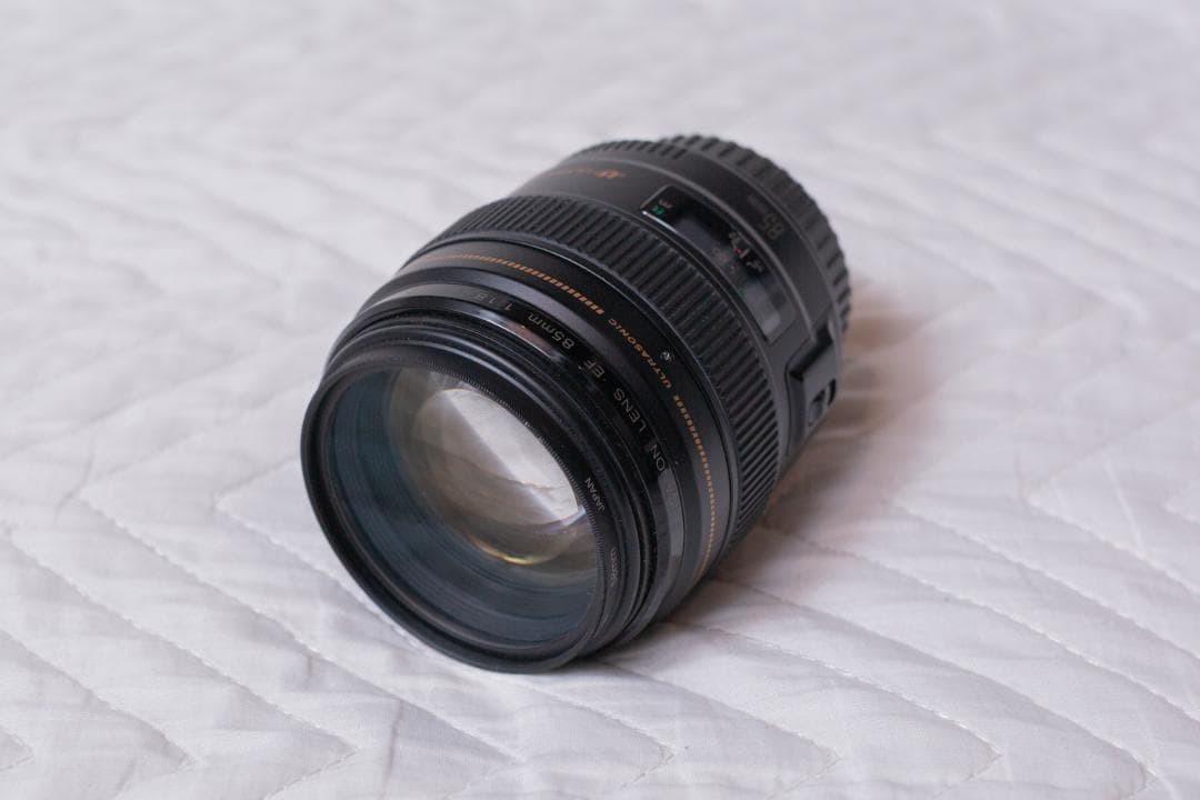 Canon EF 85mm F1.8 USM（単焦点レンズ中望遠）