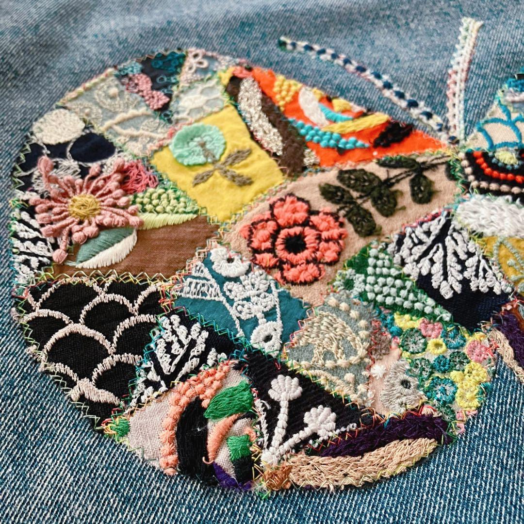 ミナペルホネンハンドメイド❤︎カケラノ蝶。:°ஐ♡*クッションカバー