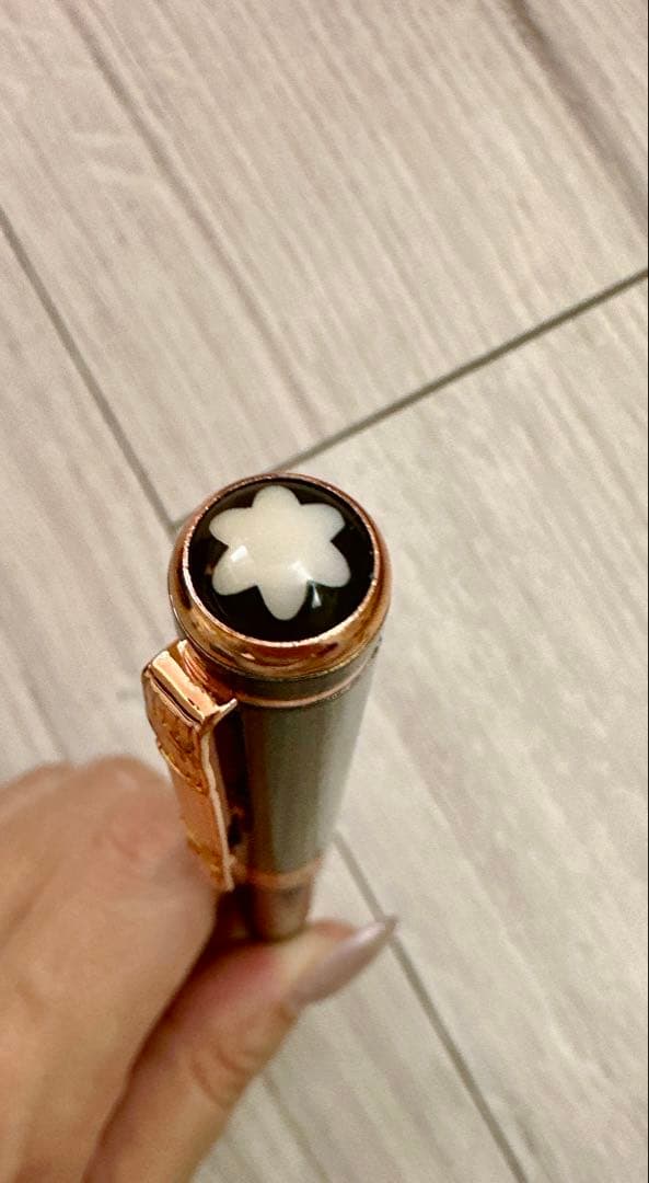 イ*0様 MONTBLANC モンブラン ホワイトスターボールペン ドイツ製メン